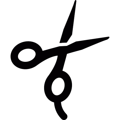 Hairdressing Scissors vector logo