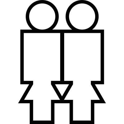 Two Women vector logo