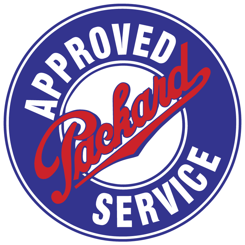 Approved Packard Service vector