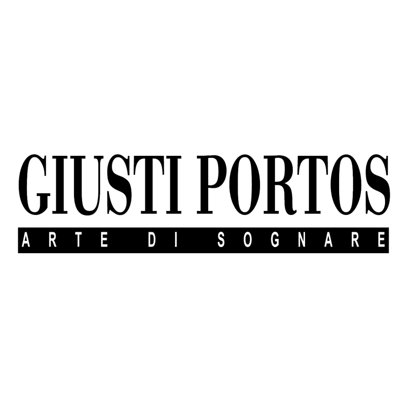 Giusti Portos vector logo