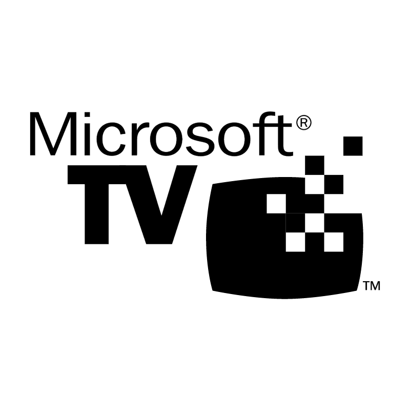 Microsoft TV vector logo