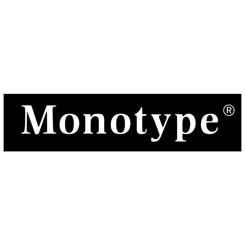 Monotype vector