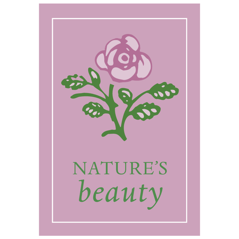 Nature’a beauty vector logo