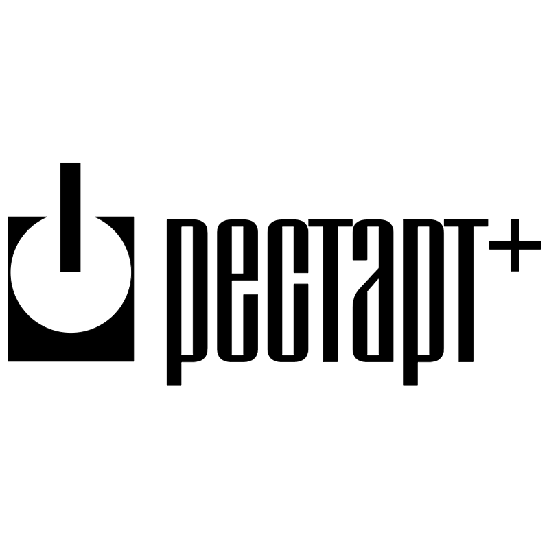 Restart Plus vector logo
