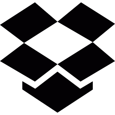 Dropbox logo vector logo