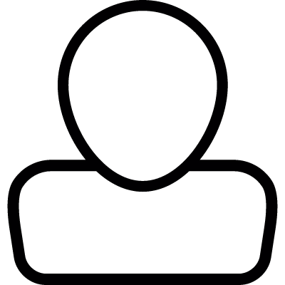 Blank user vector logo