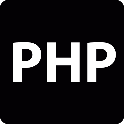 PHP programming language vector logo