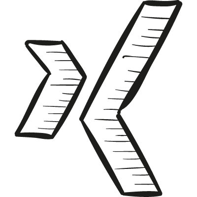XING Draw Logo vector logo