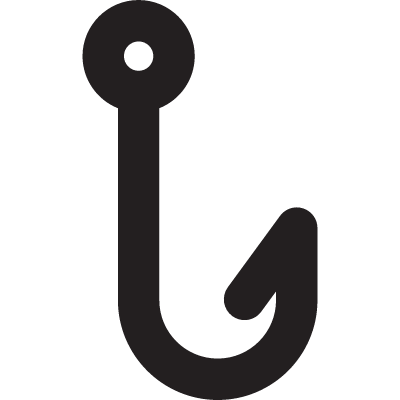 Fishing Hook vector logo