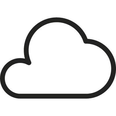Big Cloud vector logo