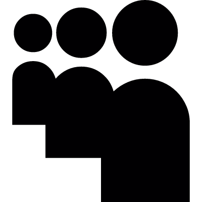 Myspace logo silhouette vector logo