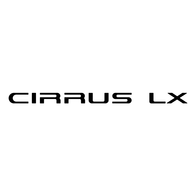 Cirrus LX vector logo