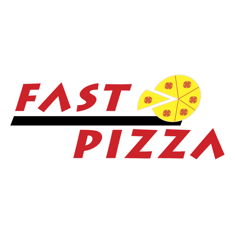 Fast Pizza vector logo