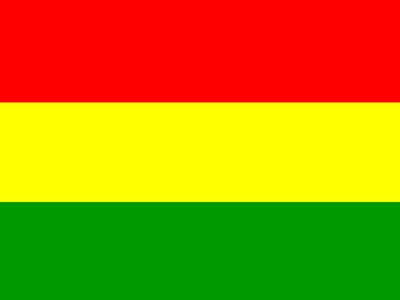 Flag of Bolivia vector