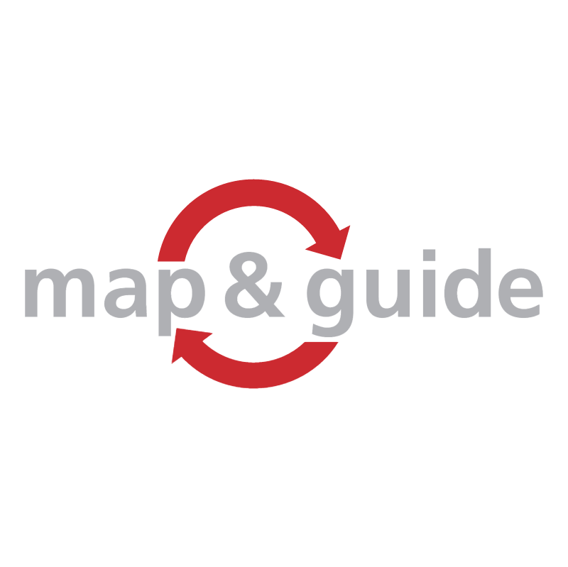 Map & Guide vector logo