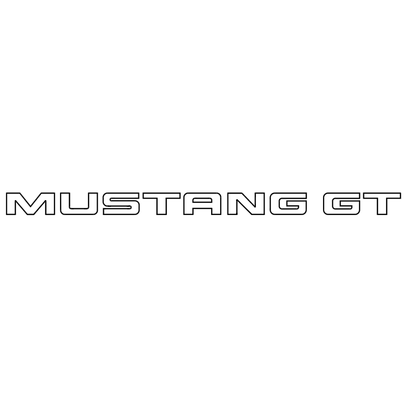 Mustang GT vector