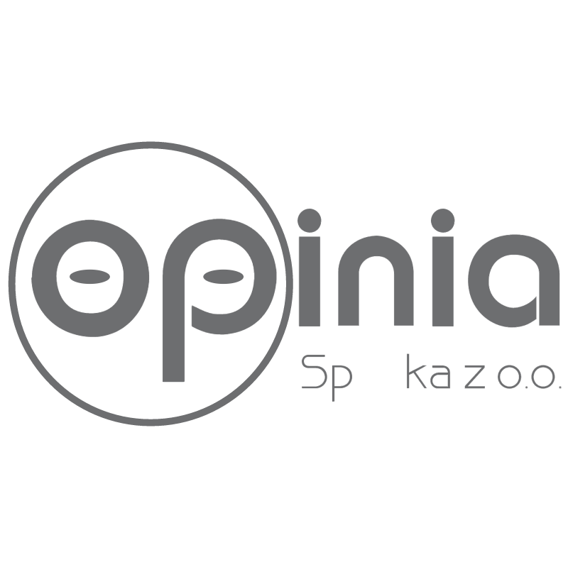 Opinia vector logo