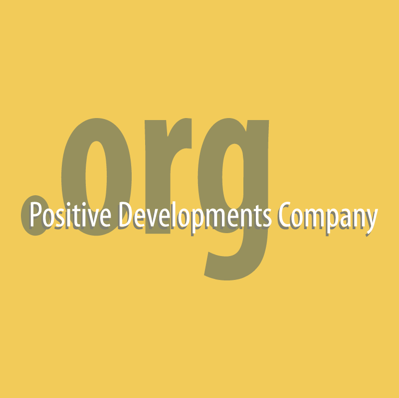 Positive Developments vector logo