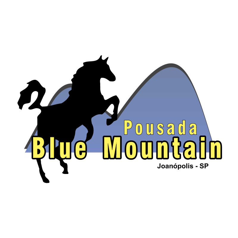Pousada Blue Mountain vector logo