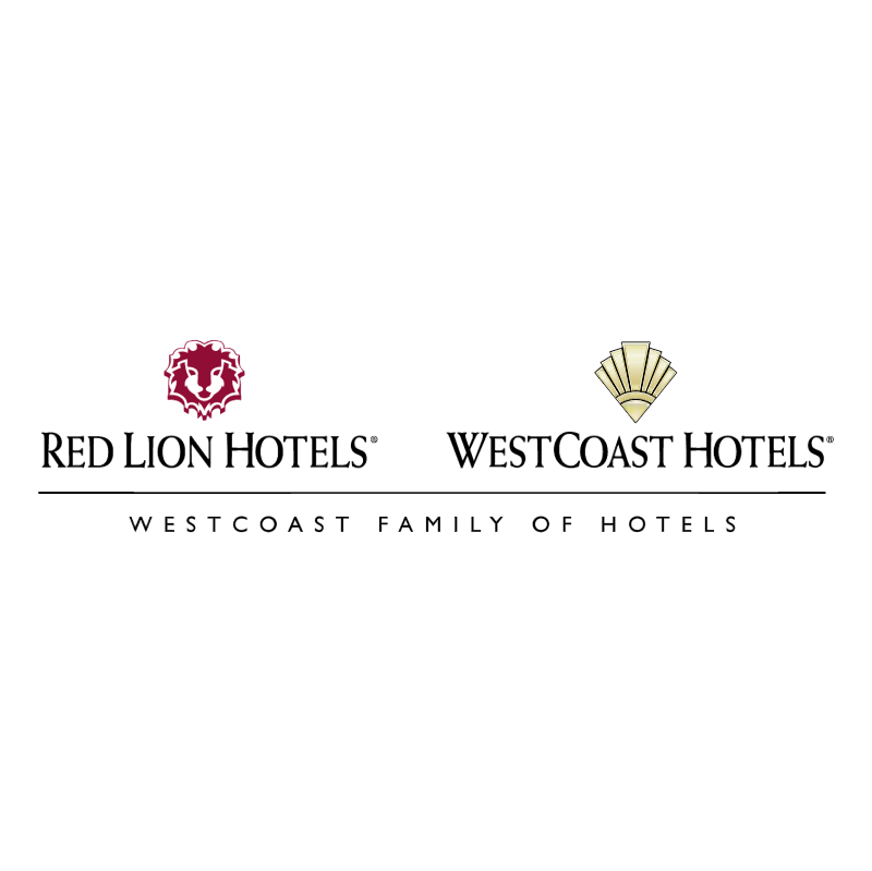 Red Lion Hotels WestCoast Hotels vector logo