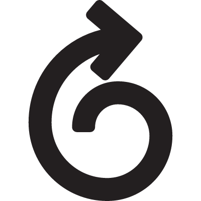 Spiral Arrow vector logo