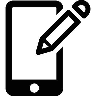 Edit Smartphone vector logo