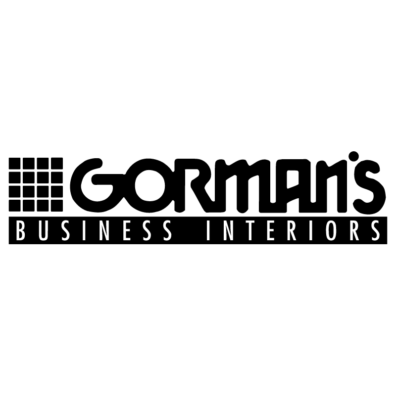 Gorman’s Business Interiors vector logo