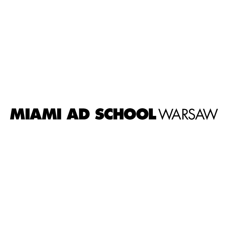 Miami Ad School Warsaw vector logo
