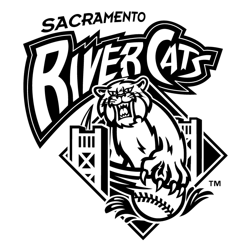Sacramento River Cats vector logo