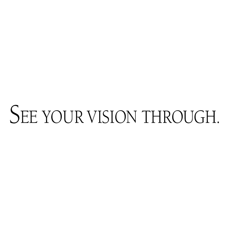 See Your Vision Through vector logo
