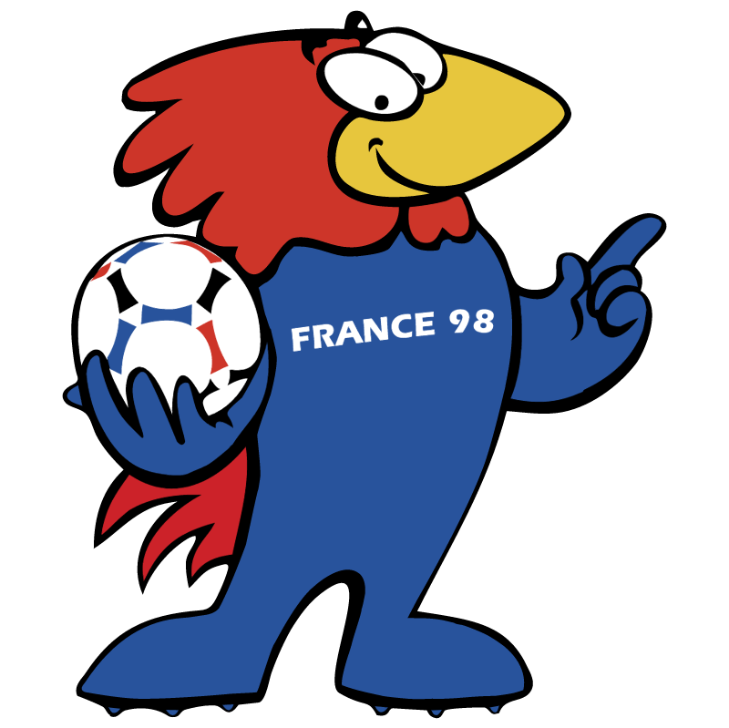 World Cup France 98 vector logo