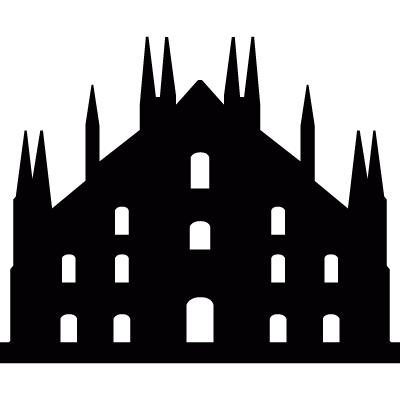Milan Cathedral vector logo