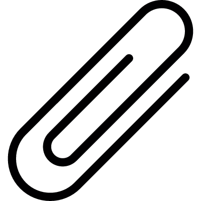 Attachment tool, IOS 7 interface symbol vector logo