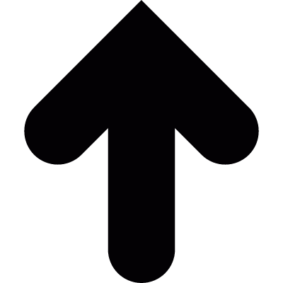 Up arrow vector logo