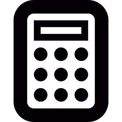 Calculator vector logo