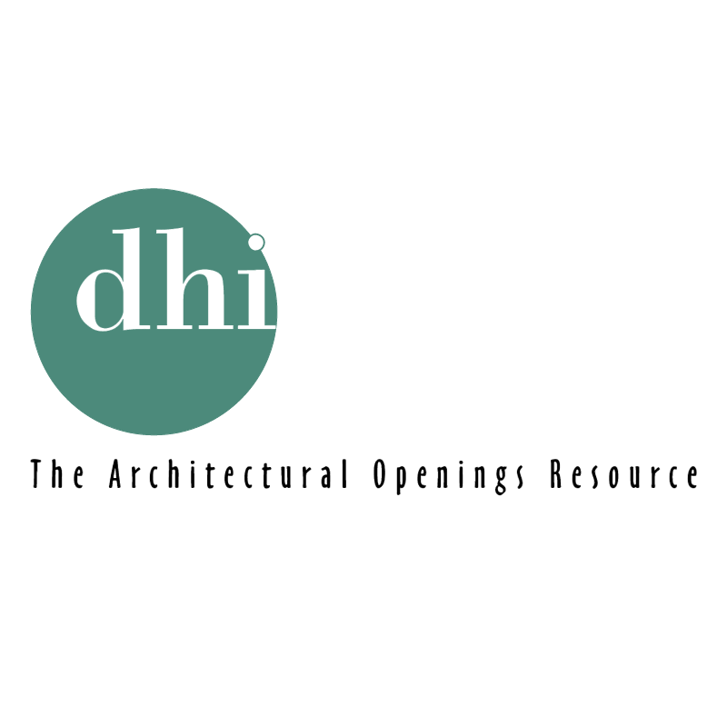 DHI vector logo