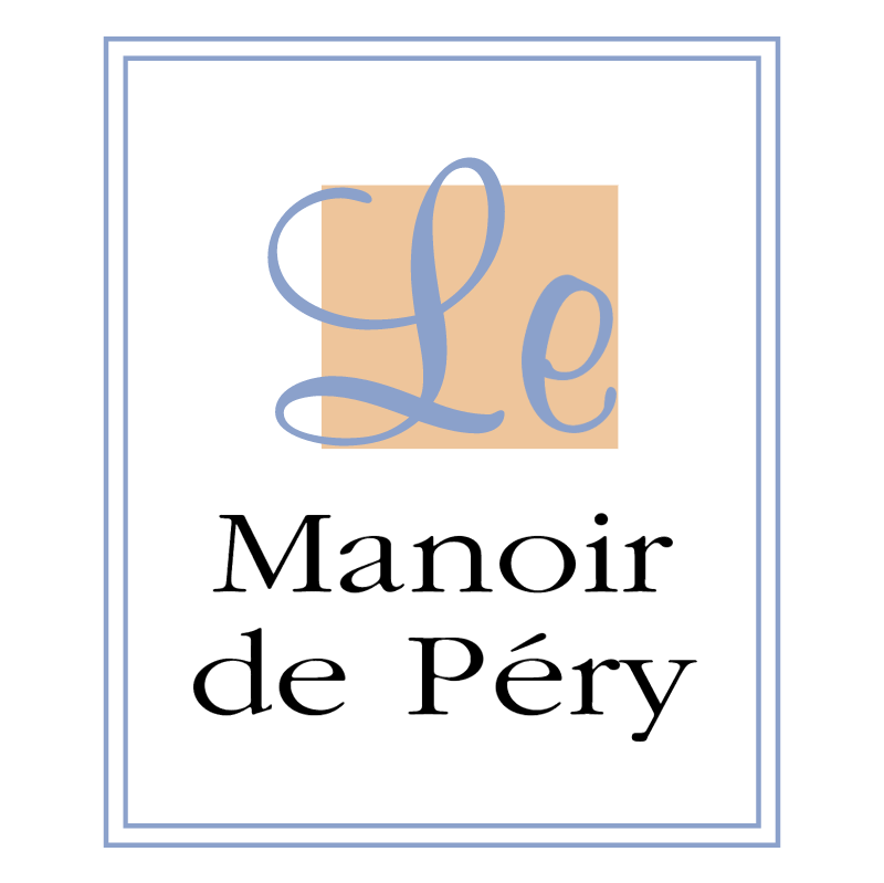 Le Manoir de Pery vector logo