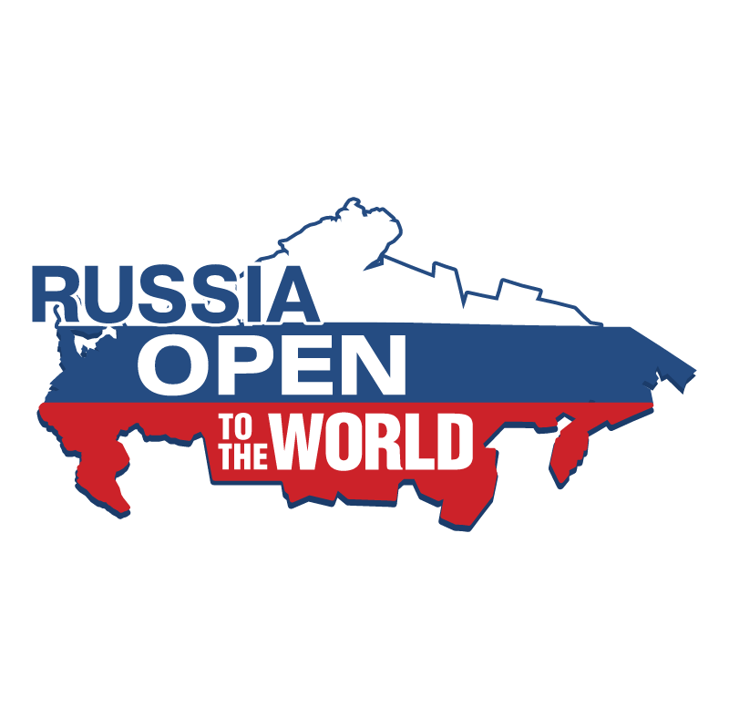 Russia Open To The World vector