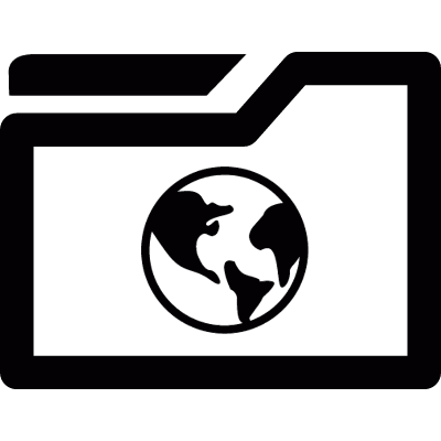 Downloads Folder vector logo