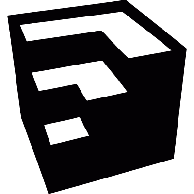 Google sketchup logotype vector logo