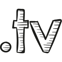 Cross Tv Draw Logo vector