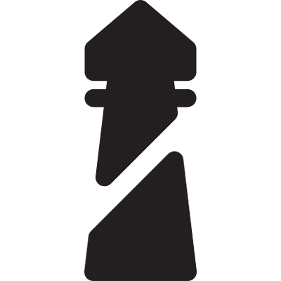 Sea Lighthouse vector logo