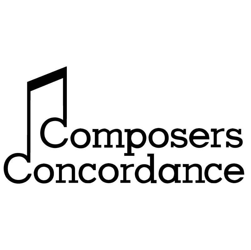 Composers Concordance 5737 vector