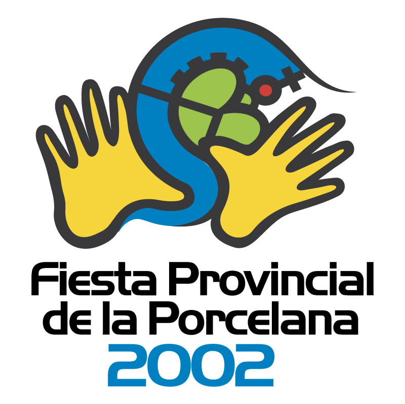 Fiesta de la Porcelana vector logo