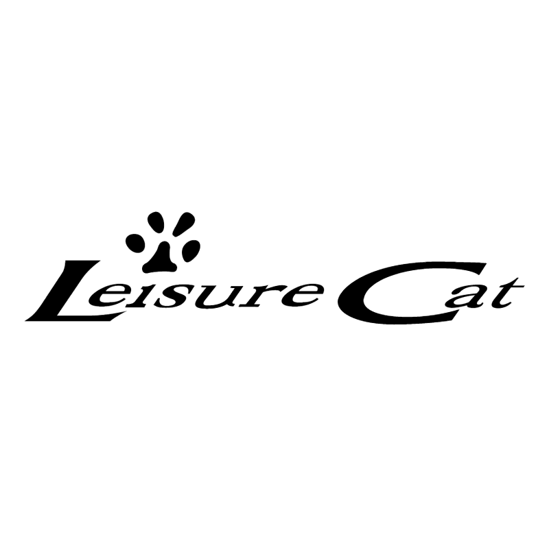 Leisure Cat vector logo