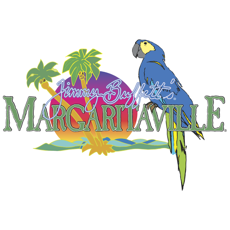 Margaritaville Jimmy Buffetts vector logo