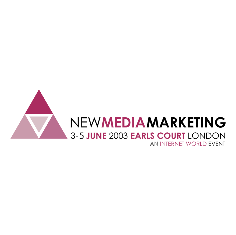 New Media Marketing vector logo