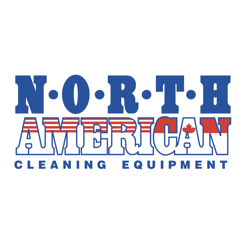 North American Cleaning Equipment vector