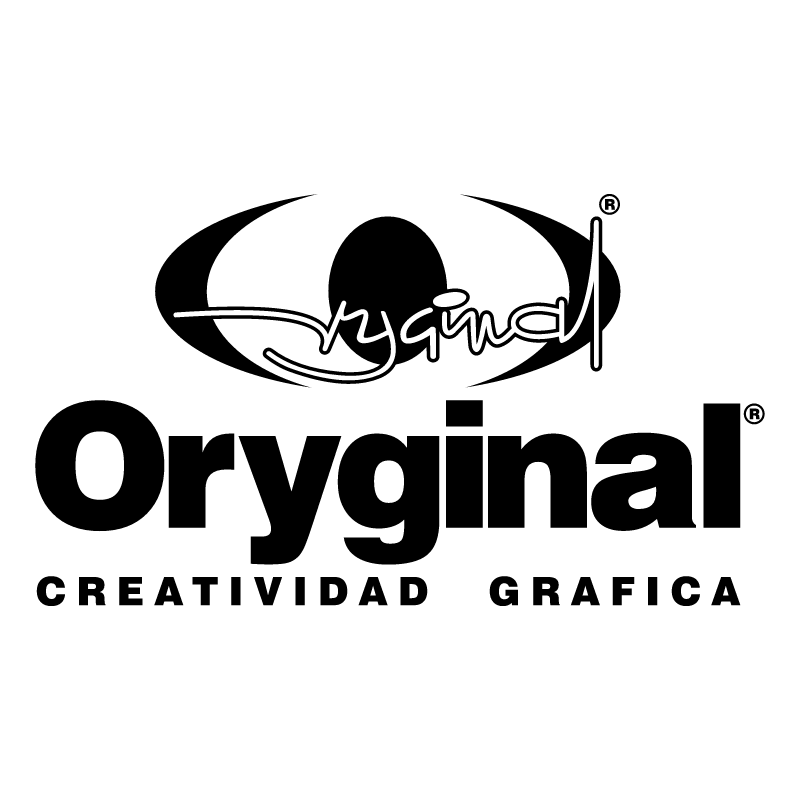 Oryginal Creatividad Grafica vector logo