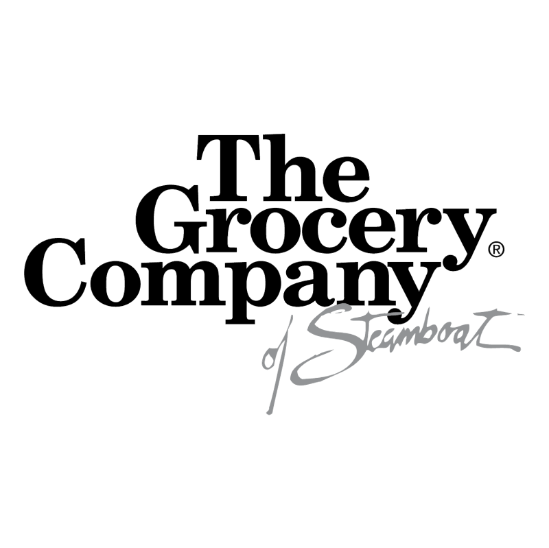 The Grocery Company of Steamboat vector